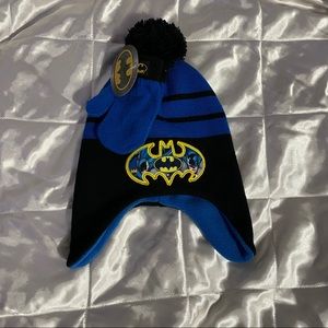 Boys Batman Snow hat and mitten set
